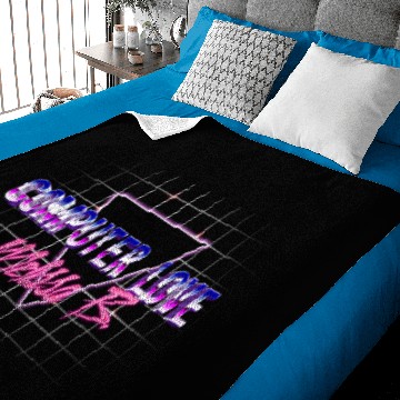 Discover Computer Love - Melissa B. Baby Blankets