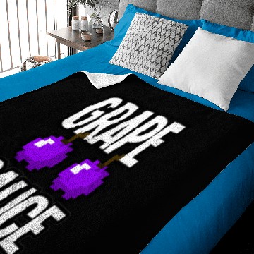 Discover Grape Apple Sauce Double Apple Logo Baby Blankets