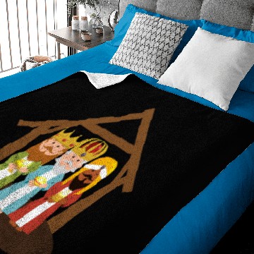 Discover holy three kings Baby Blankets
