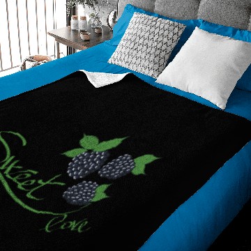 Discover blackberry sweet fruit Baby Blankets