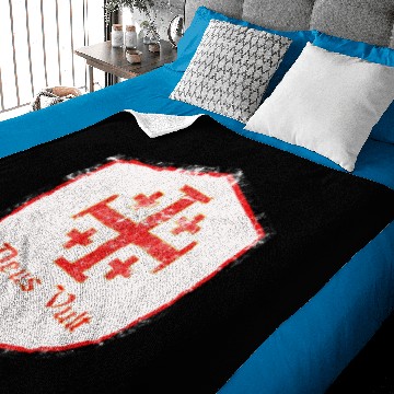 Discover Deus Vult Baby Blankets