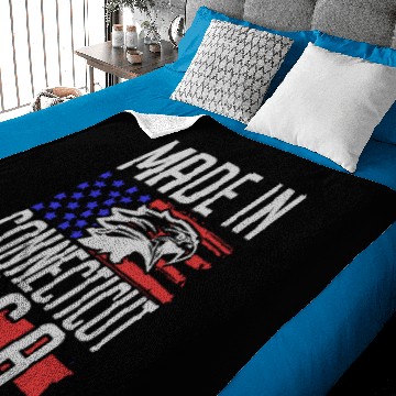 Discover connecticut 2.png Baby Blankets