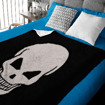Discover Skeleton Head Baby Blankets