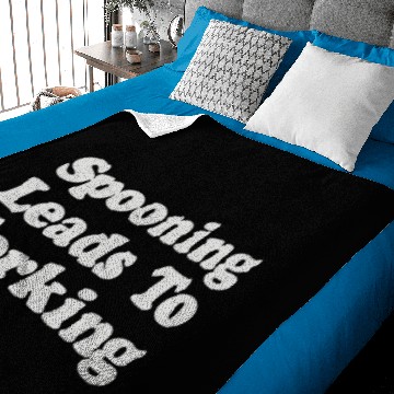 Discover Spooning Leads To Forking Baby Blankets
