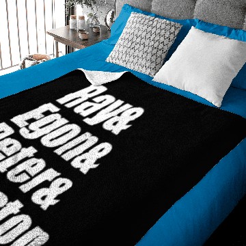 Discover Ghostbusters Cast Baby Blankets