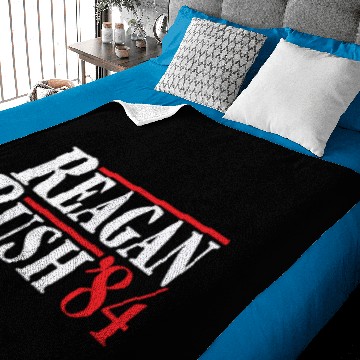 Discover Reagan Bush 84 Baby Blankets