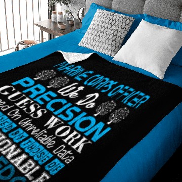 Discover Marine Corps Do Precision Work Unreliable Data Baby Blankets