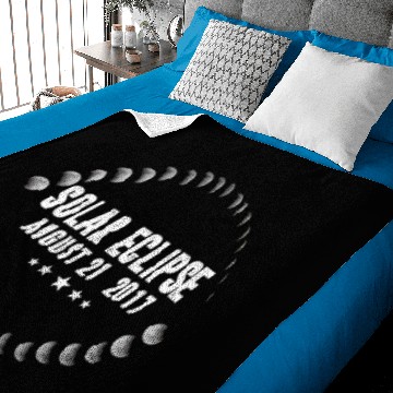 Discover Total Solar Eclipse August 21 2017 Baby Blankets