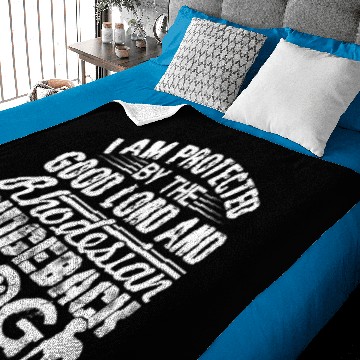 Discover PROTECTED BY RHODESIAN RIDGEBACK Baby Blankets