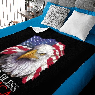Discover God bless America Baby Blankets