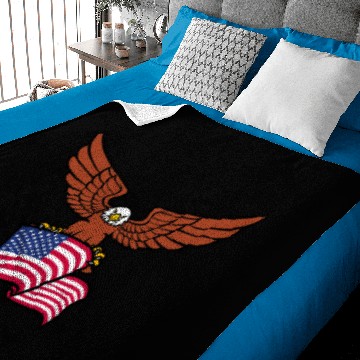 Discover American Eagle Baby Blankets