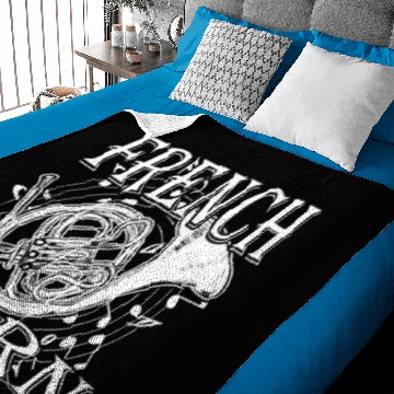 Discover LADYBUG FRENCH HORN Baby Blankets