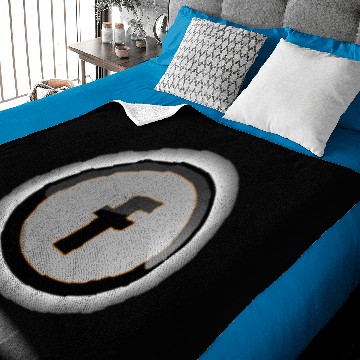 Discover Facebook Logo Baby Blankets