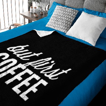 Discover but first Coffee Baby Blankets