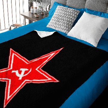 Discover Soviet Union Star Baby Blankets