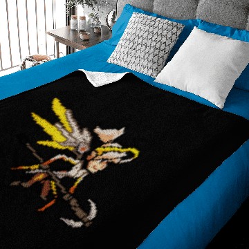 Discover Overwatch - Mercy Baby Blankets