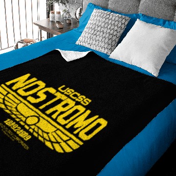 Discover USCSS NostromoUSCSS Nostromo Alien Baby Blankets