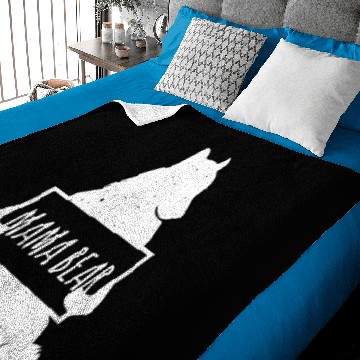 Discover Mama Bear - Mama Bear Funny Baby Blankets