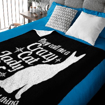 Discover Cat - Crazy cat lady Baby Blankets