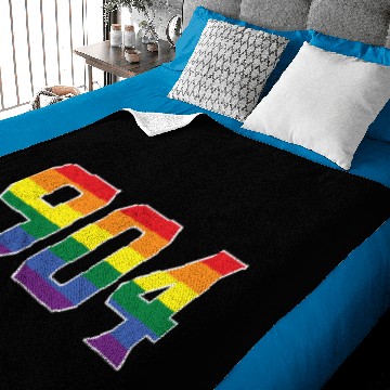 Discover Gay Pride 904 Jacksonville Area Code Baby Blankets