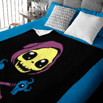 Discover Skeletaw Crossbones Baby Blankets