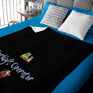 Discover Be nice to the forklift operator Baby Blankets