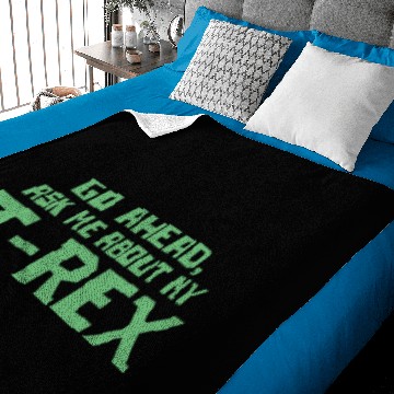 Discover Ask Me About My Trex Baby Blankets