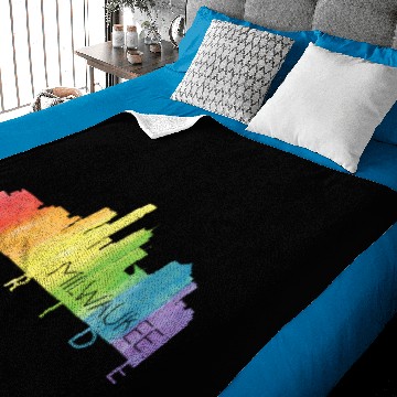 Discover Milwaukee Pride Baby Blankets