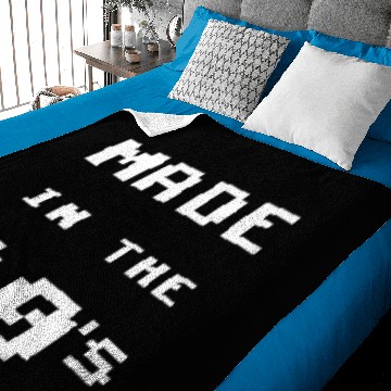 Discover made in the 80s pixelated Baby Blankets