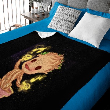 Discover Dancing Groot Baby Blankets