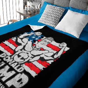 Discover Donald Pump - American Flag Baby Blankets