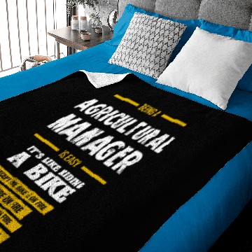 Discover agricultural manager Baby Blankets
