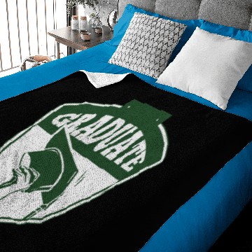 Discover College emblem Baby Blankets