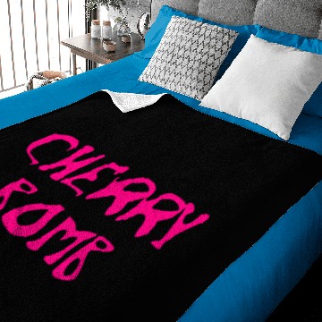 Discover cherry bomb graffiti Baby Blankets