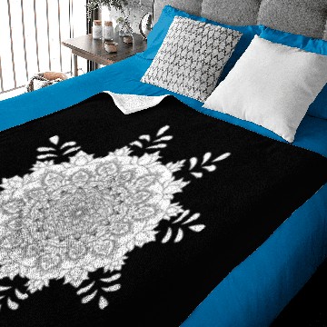 Discover Vector Beautiful Mandala, Patterned Design Element Baby Blankets