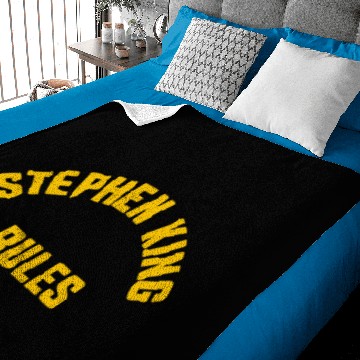 Discover Stephen King Rules Baby Blankets