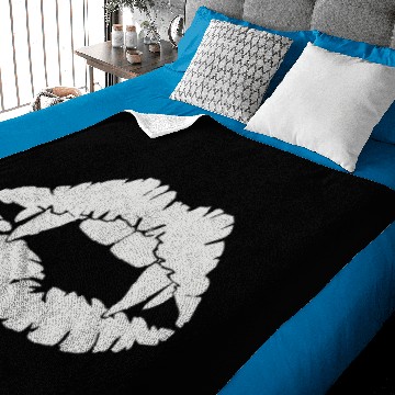 Discover Vampire Teeth Baby Blankets
