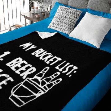 Discover Bucket List Beer Ice Baby Blankets