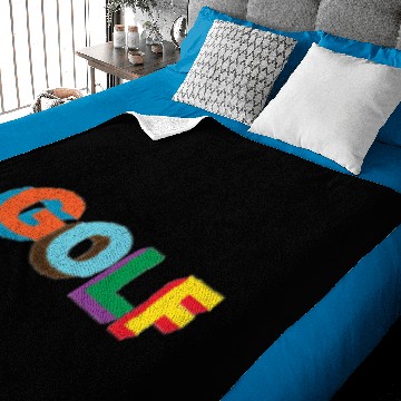 Discover Multi color 3D Golf Wang Baby Blankets