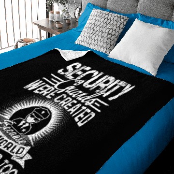 Discover Security Guards Baby Blankets