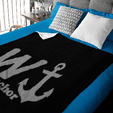 Discover W Anchor Baby Blankets