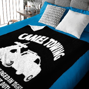 Discover Camel Towing Baby Blankets