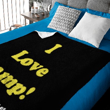 Discover I love Lamp Anchorman Baby Blankets