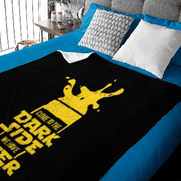 Discover Dark Side Beer New Rogue One Baby Blankets