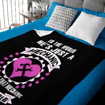 Discover Mechanic - Mechanic Baby Blankets