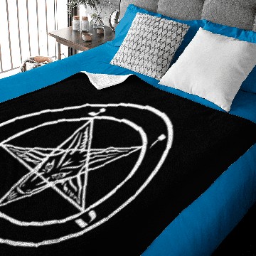 Discover Baphomet Symbol Baby Blankets