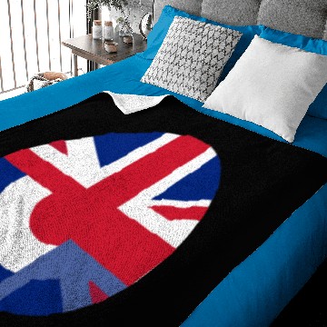 Discover Mod Union Jack Ideal Gift Birthday Present Baby Blankets