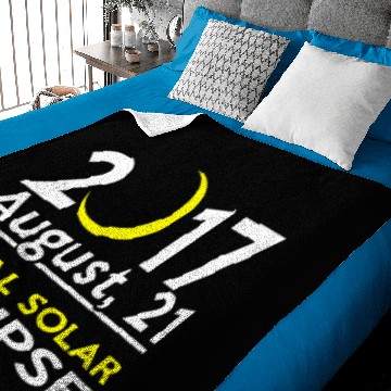 Discover Total Solar Eclipse 2017 August 21 Baby Blankets
