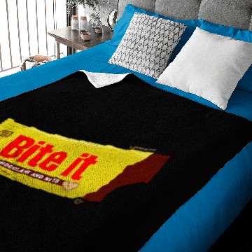 Discover Bite It (candy bar) Baby Blankets