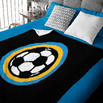 Discover Ukraine Football Emblem Baby Blankets